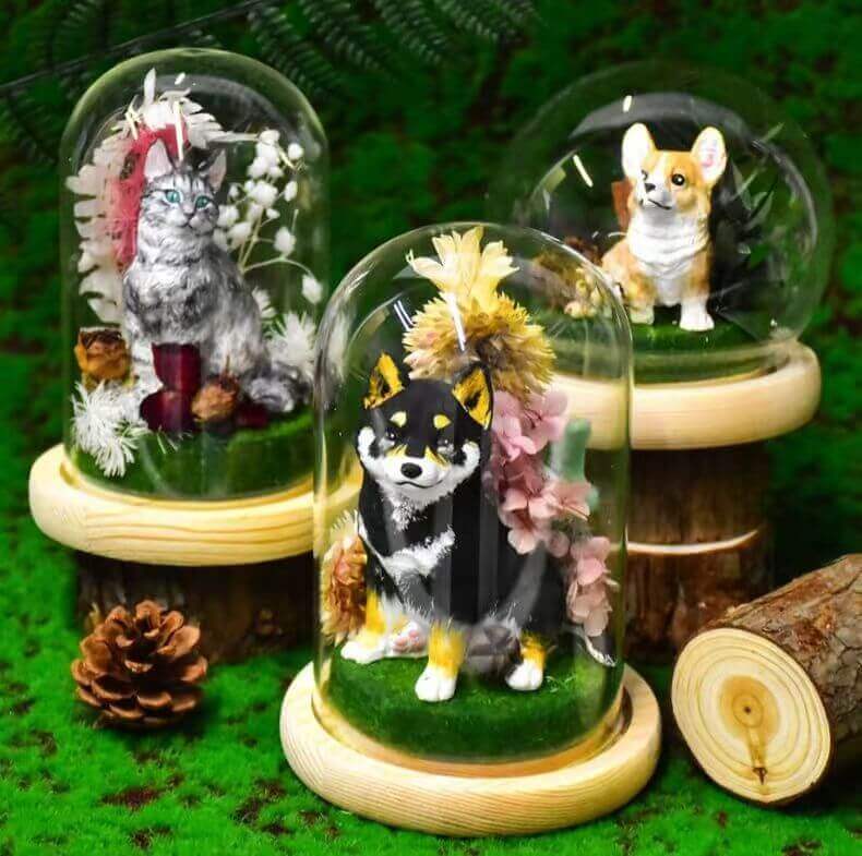 Custom Pet Plaster Sculpture PawPixie