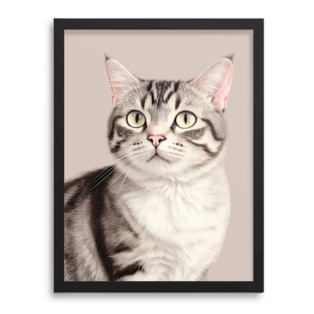 Custom Colored Pencil Portrait Paw-Pixie