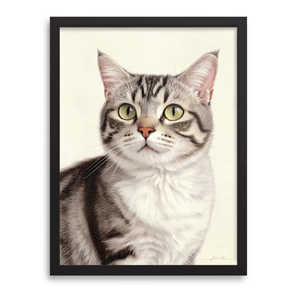 Custom Colored Pencil Portrait Paw-Pixie