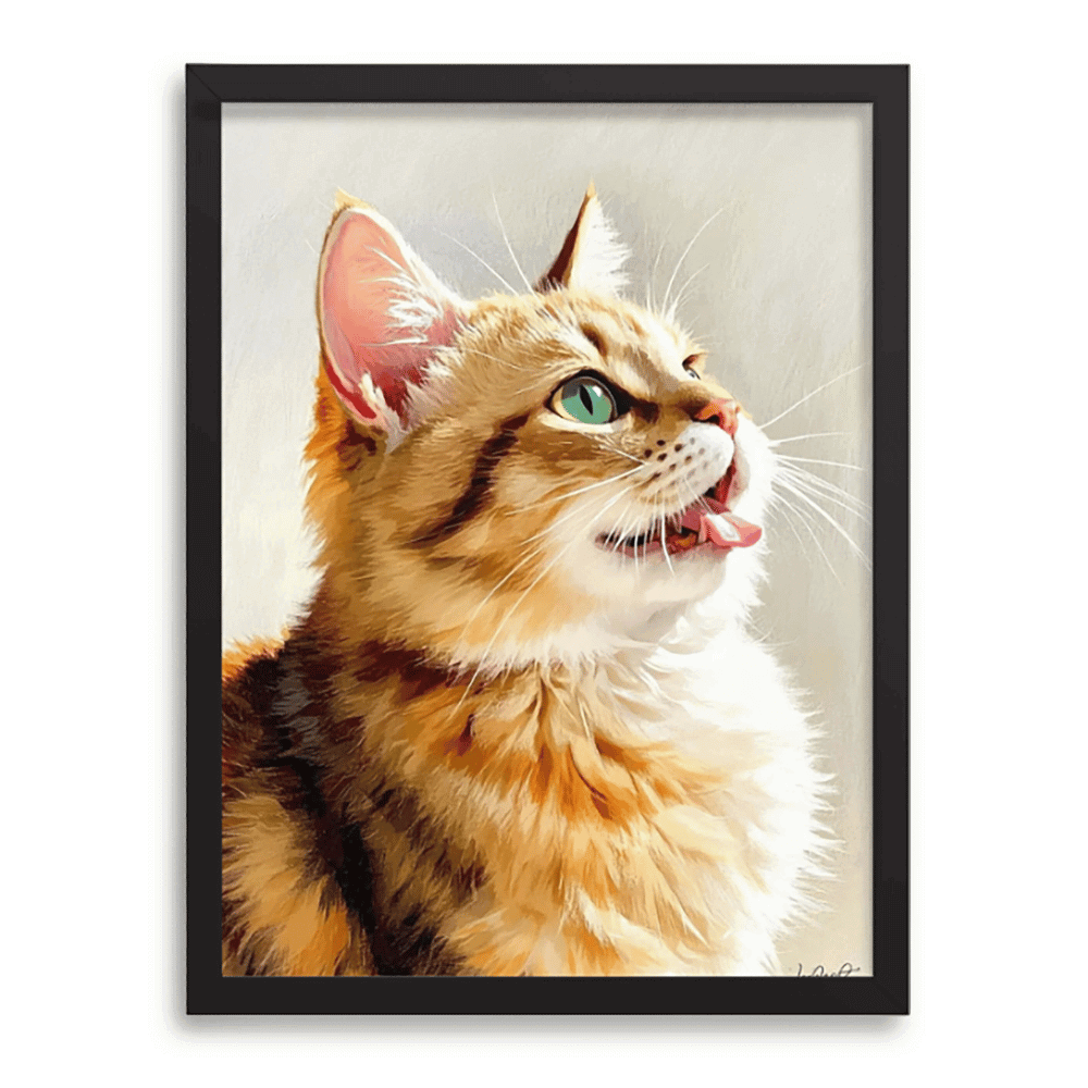 Custom Colored Pencil Portrait Paw-Pixie