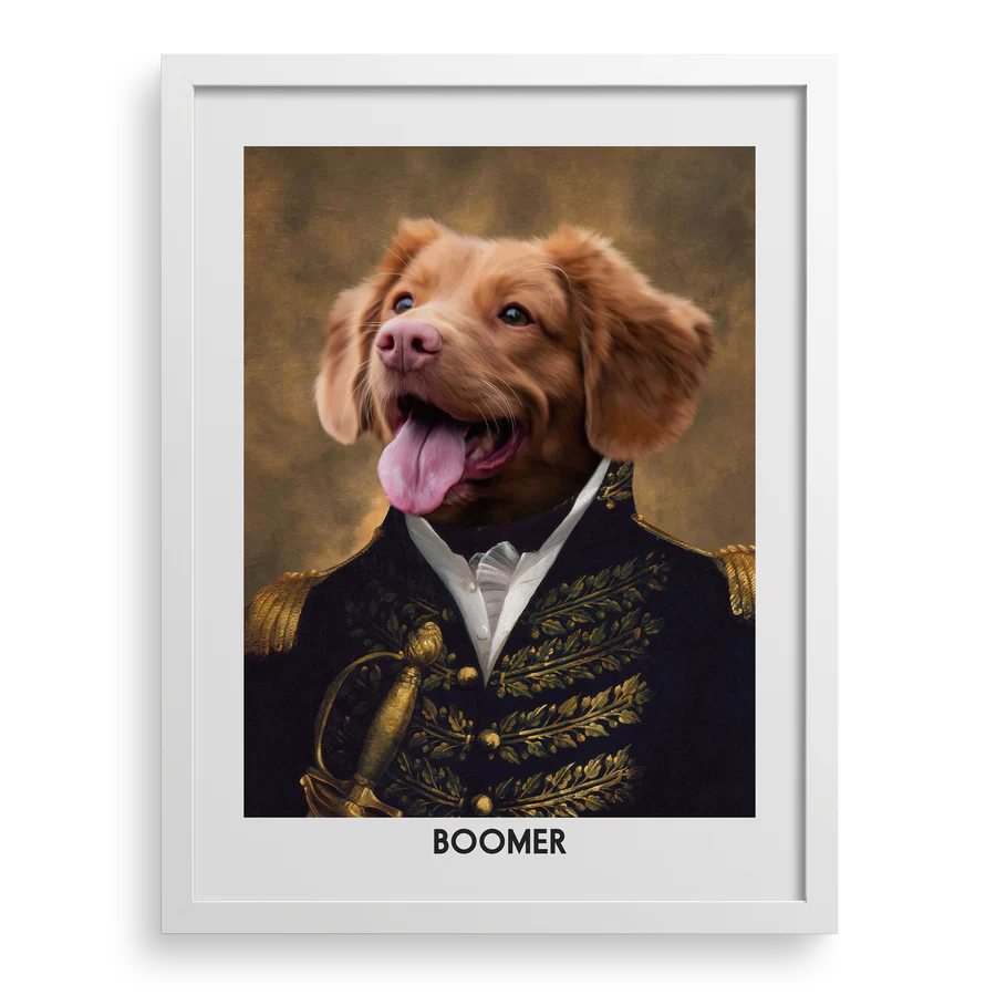 The Prince Custom Pet Portrait PawPixie