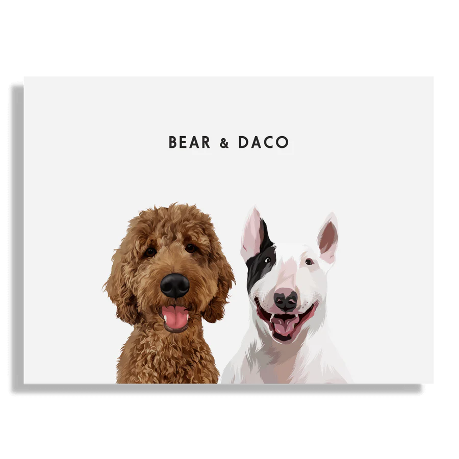 Pet portrait mockup featuring elegant robe and muted tones
