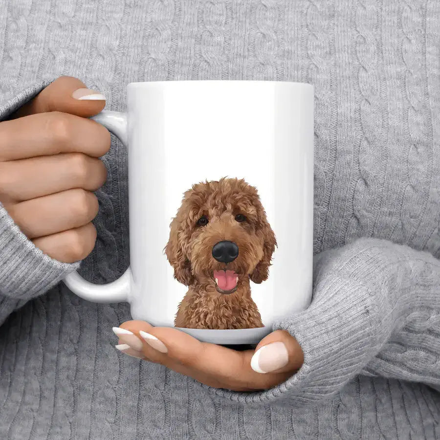 Custom Pet Portrait Mug PawPixie