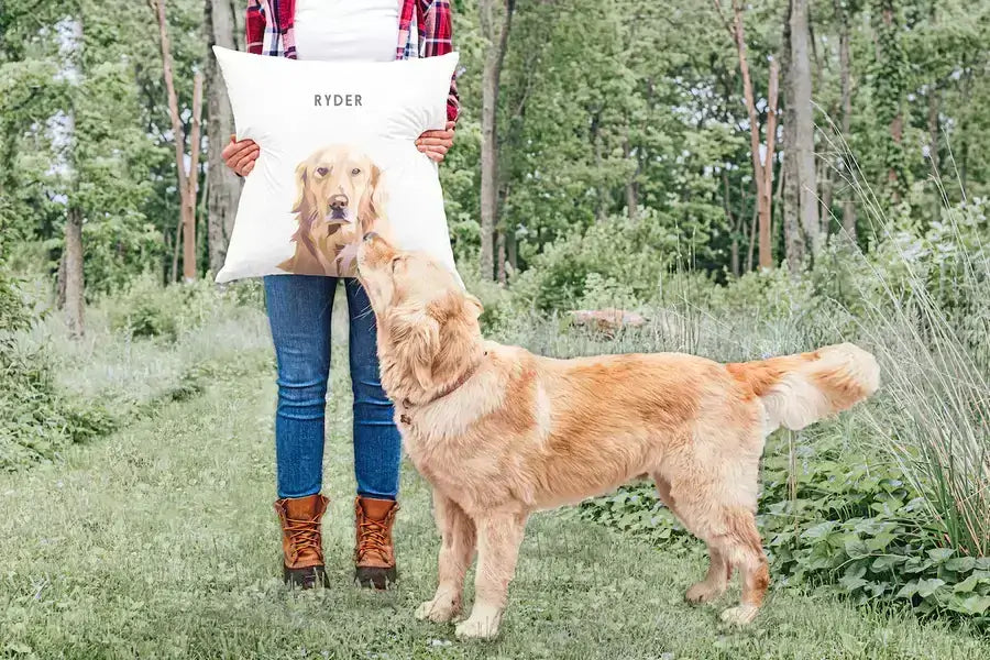 Custom Pet Throw Pillow