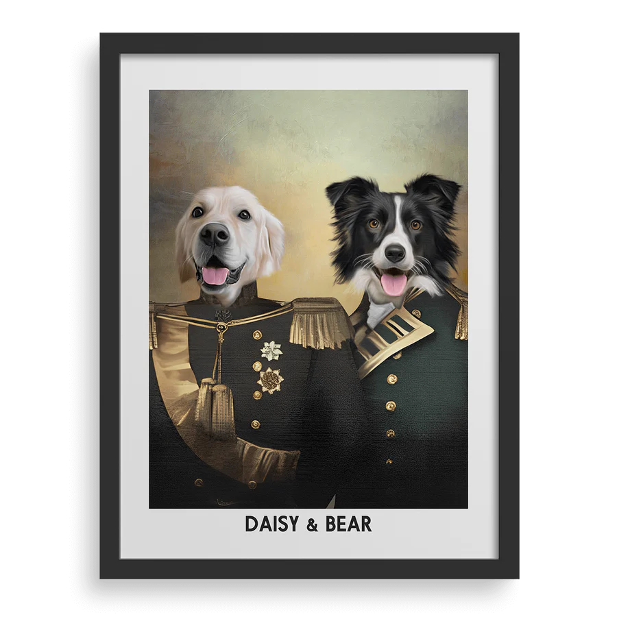 The Protectors Custom Pet Portrait PawPixie