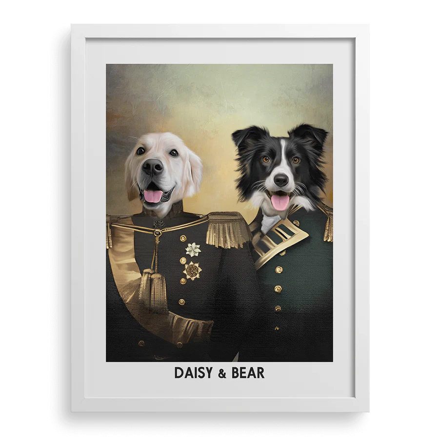 The Protectors Custom Pet Portrait PawPixie