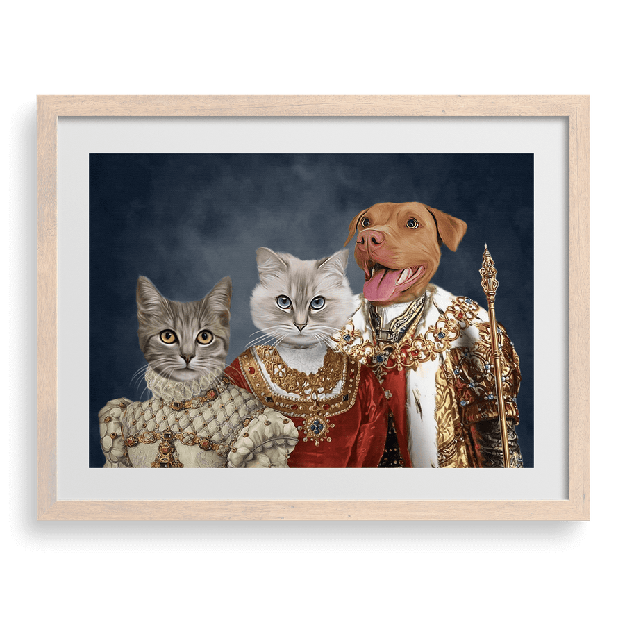 The Royal Family Custom Pet Portrait PawPixie