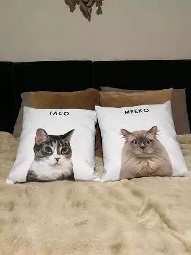 Custom Pet Throw Pillow