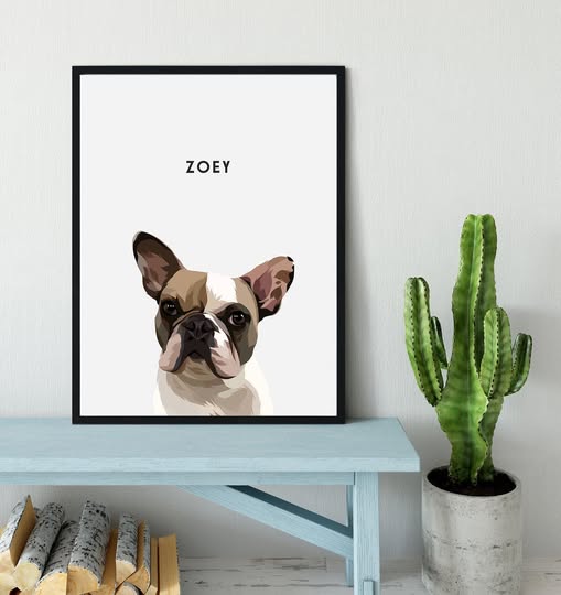 How Custom Pet Canvas Art Can Keep Your Pet's Memory Alive - Paw-Pixie