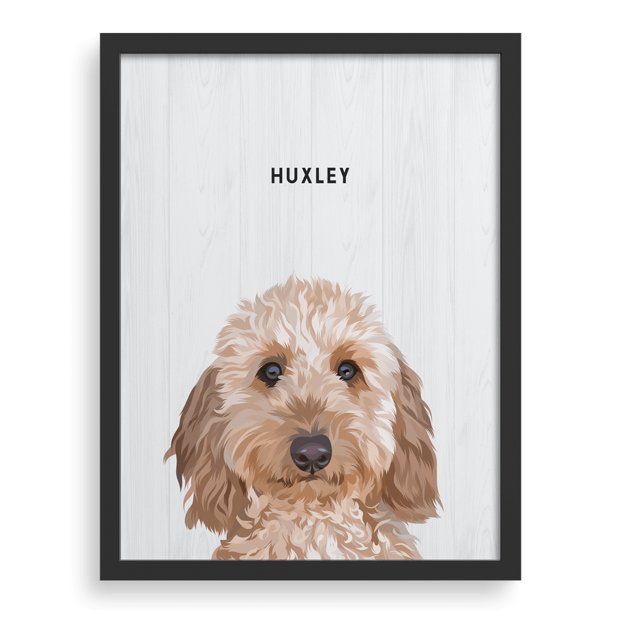 Custom Portrait for One Pet