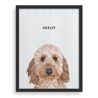 Custom Portrait for One Pet