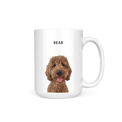 Custom Pet Portrait Mug PawPixie
