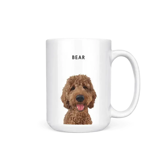 Custom Pet Portrait Mug PawPixie