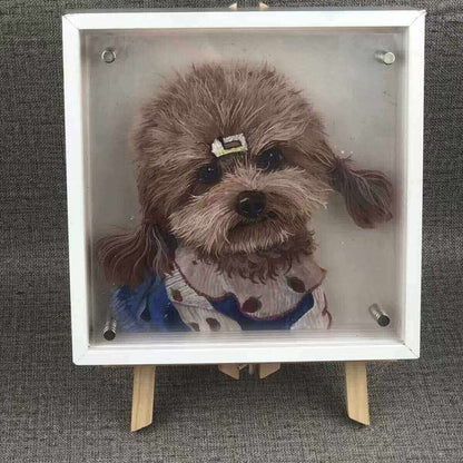 Custom 3D Acrylic Pet Display Paw-Pixie