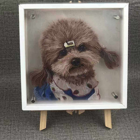 Custom 3D Acrylic Pet Display Paw-Pixie