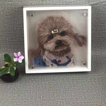 Custom 3D Acrylic Pet Display Paw-Pixie