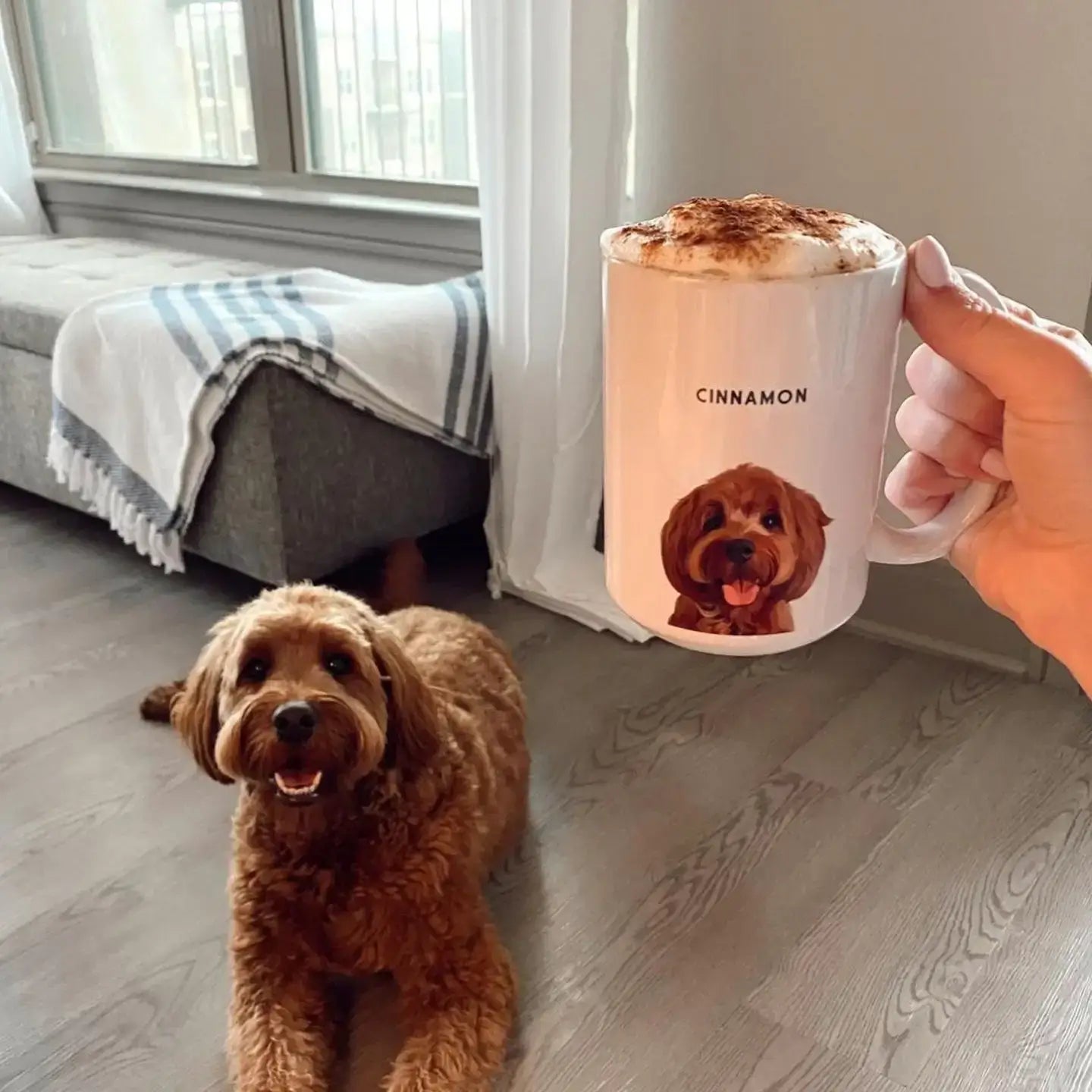 Custom Pet Portrait Mug