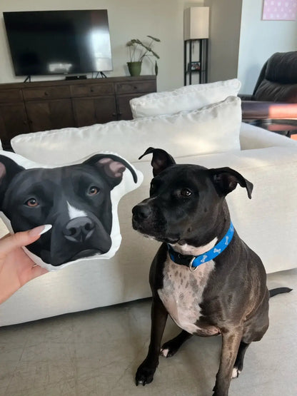 Custom Shaped Pet Portrait Pillows
