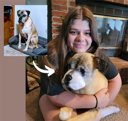 Custom Pet Memorial Plush Cuddle Clone