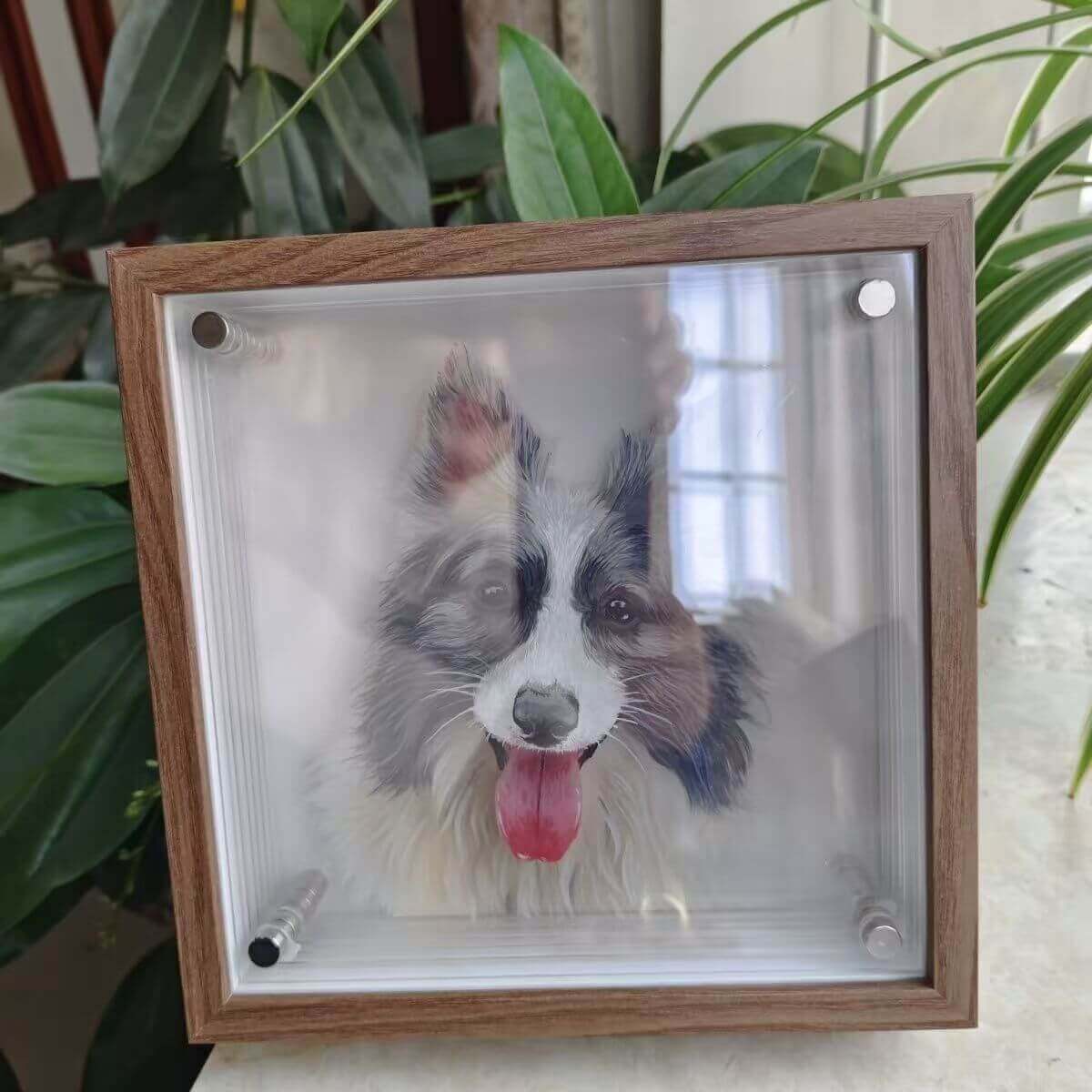 Unique 3D cat paw acrylic art for memorial gifts and decoration