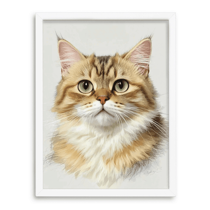 Custom Colored Pencil Portrait Paw-Pixie