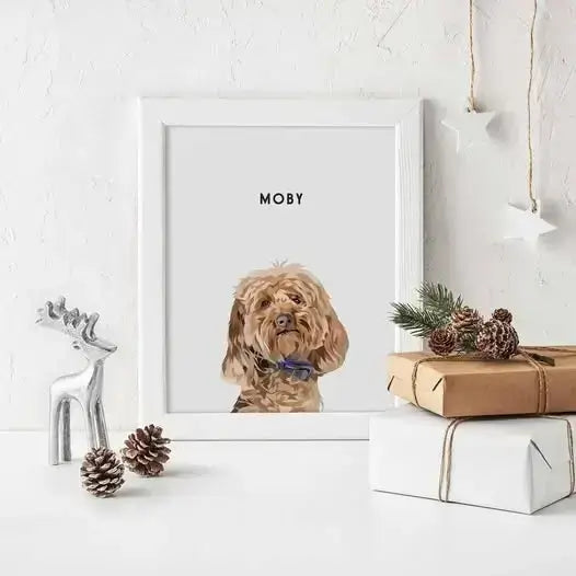 Custom Portrait for One Pet