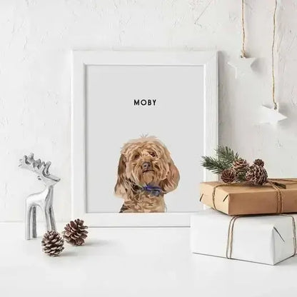 Custom Portrait for One Pet