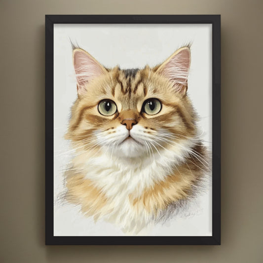 Custom Colored Pencil Portrait