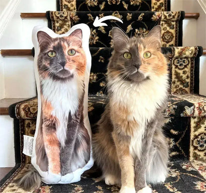 Custom Shaped Pet Portrait Pillows