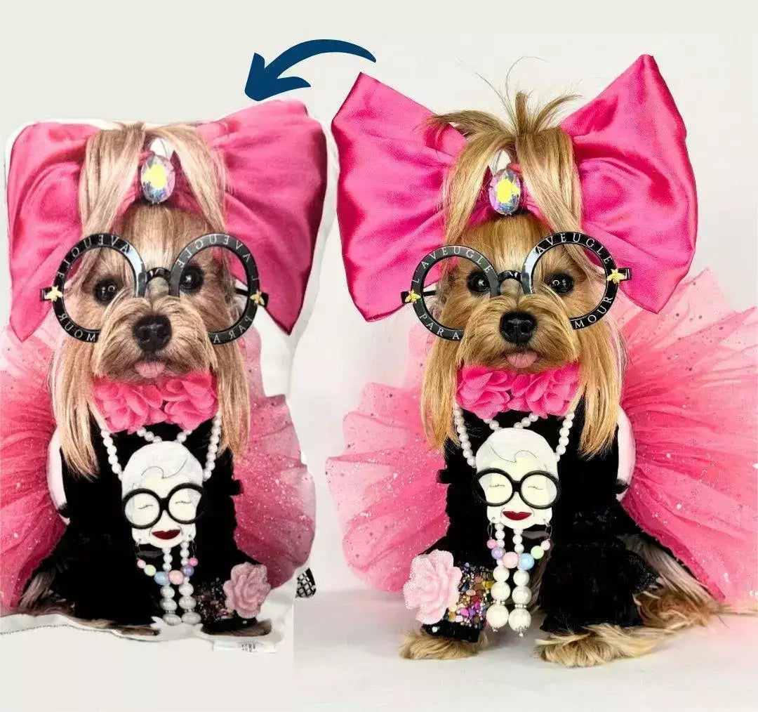 Custom Shaped Pet Portrait Pillows