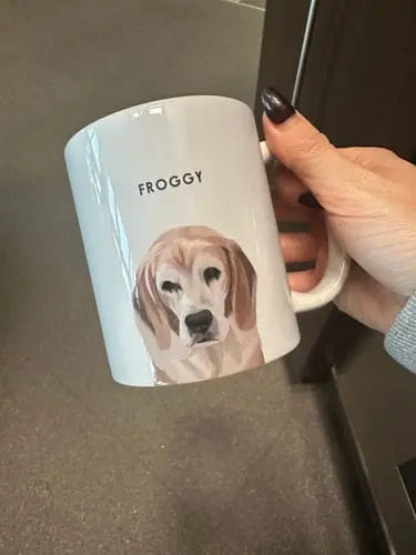 Custom Pet Portrait Mug PawPixie
