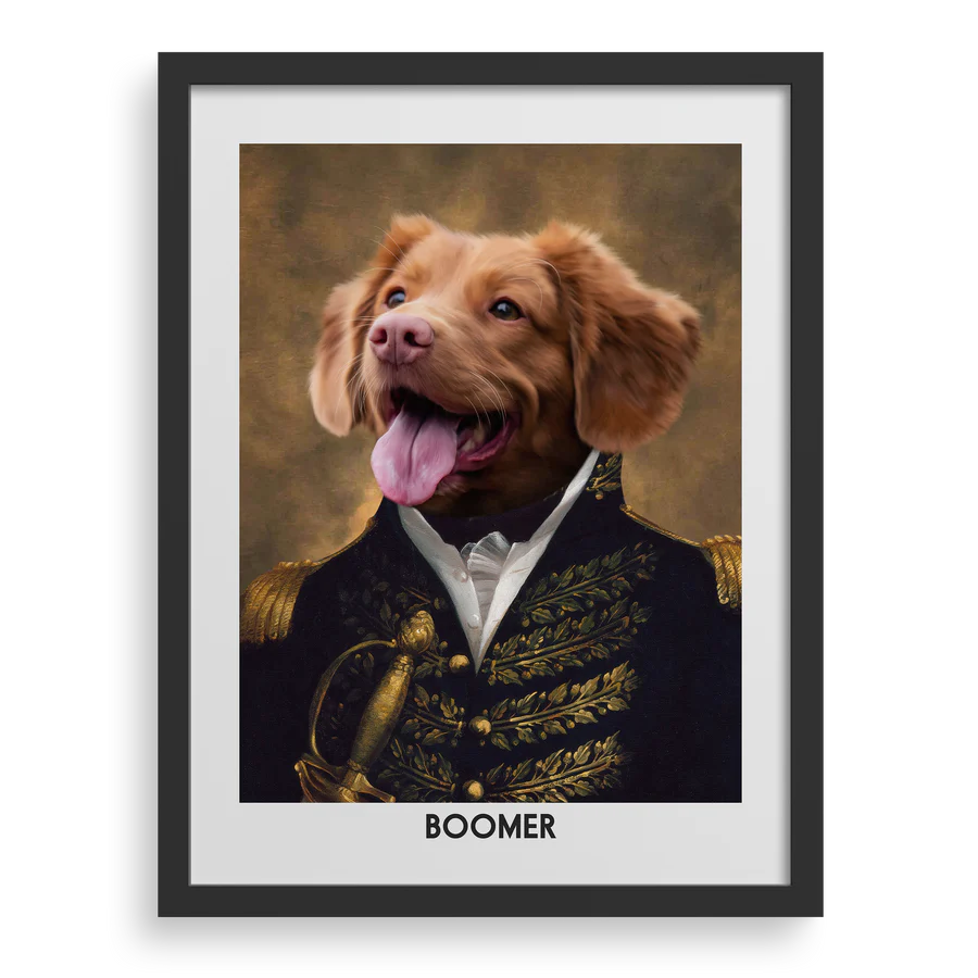 The Prince Custom Pet Portrait