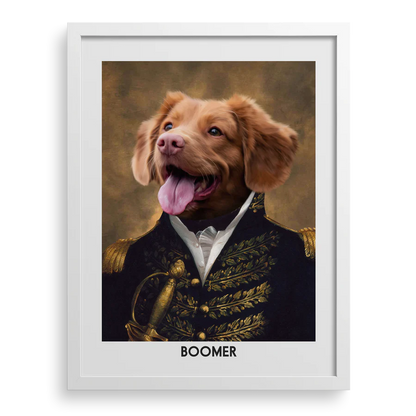 The Prince Custom Pet Portrait