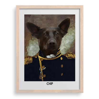 The Grand Elegance Custom Pet Portrait