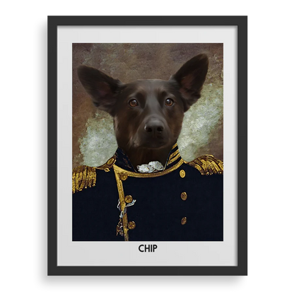 The Grand Elegance Custom Pet Portrait