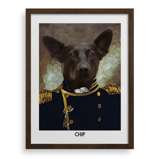 The Grand Elegance Custom Pet Portrait