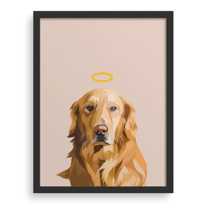 Custom Memorial Pet Portrait PawPixie