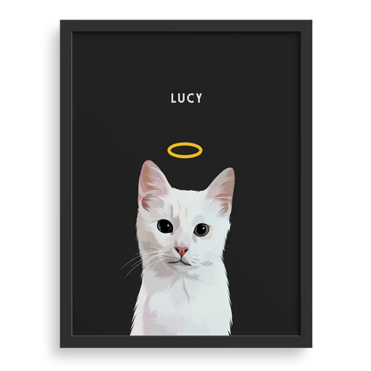 Custom Memorial Pet Portrait PawPixie