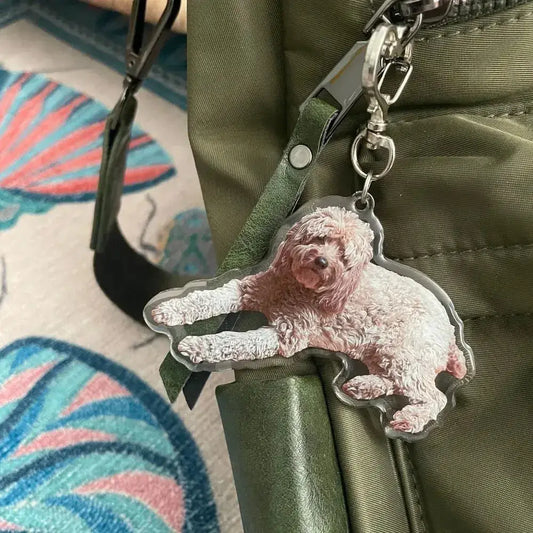 Custom Pet Acrylic Keychain