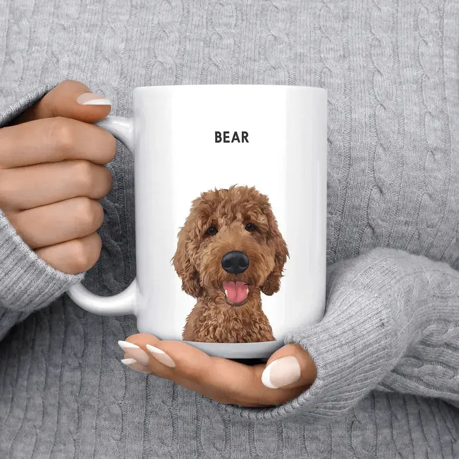 Custom Pet Portrait Mug PawPixie