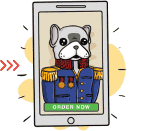 Approve preview of personalised dog painting face and pet memorial artwork