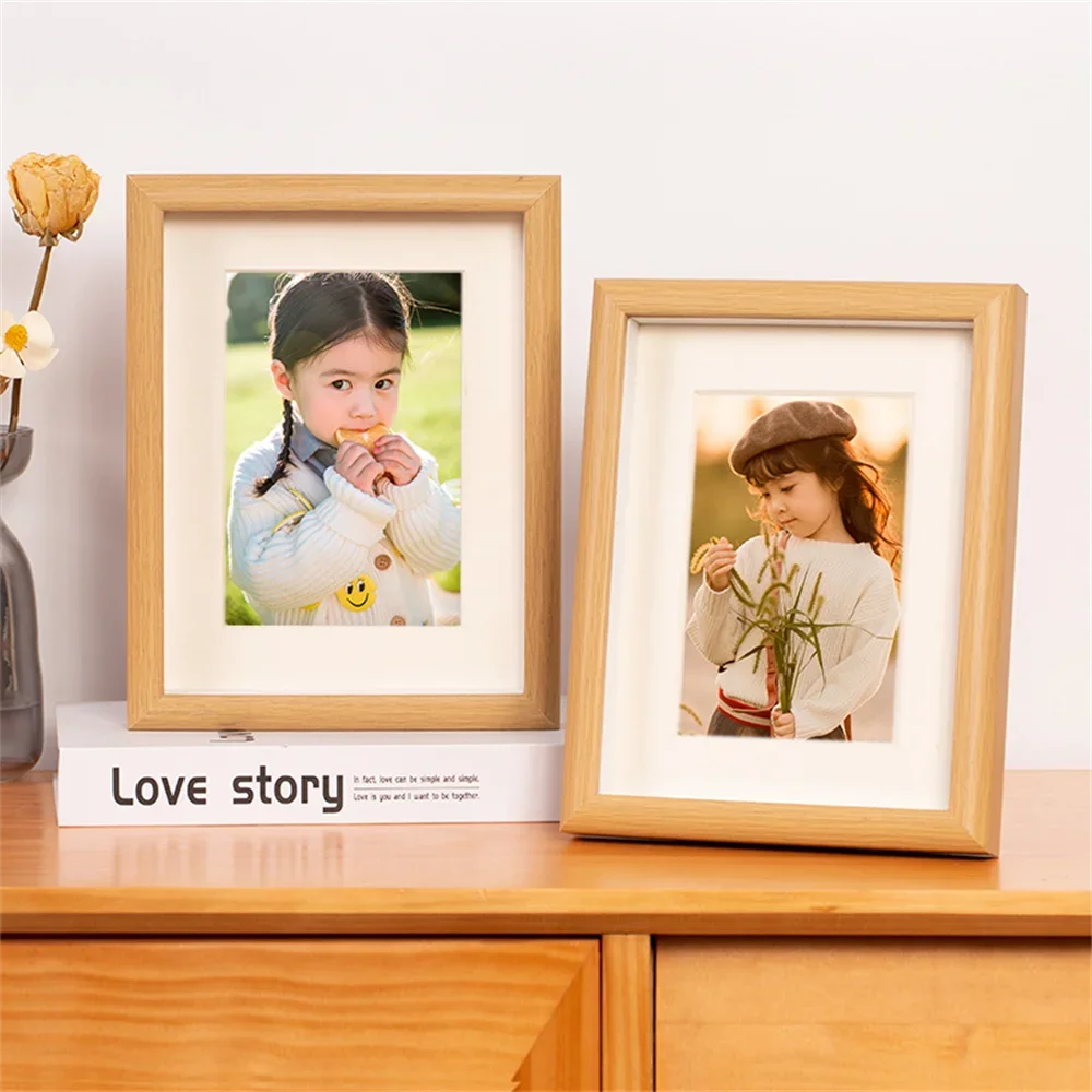 A beautifully crafted wooden picture frame designed to hold your cherished moments. Ideal for weddings, anniversaries, or special occasions.