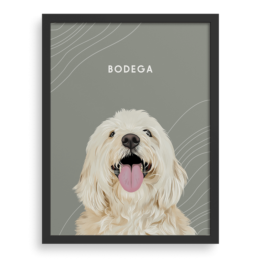 Custom Portrait for One Pet