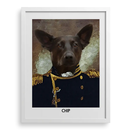 The Grand Elegance Custom Pet Portrait PawPixie