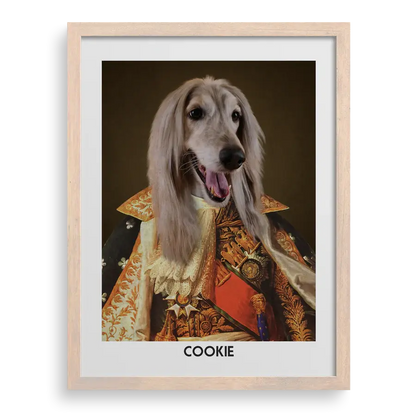 The Princess Custom Pet Portrait PawPixie