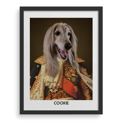 The Princess Custom Pet Portrait PawPixie