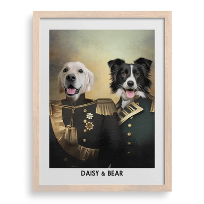 The Protectors Custom Pet Portrait PawPixie
