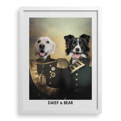 The Protectors Custom Pet Portrait PawPixie