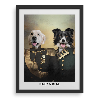 The Protectors Custom Pet Portrait