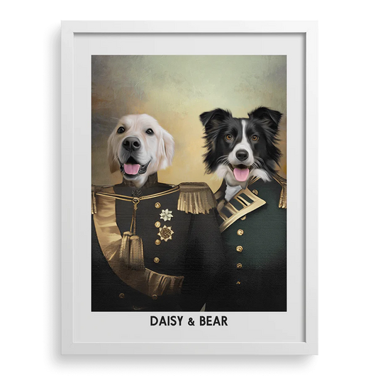 The Protectors Custom Pet Portrait
